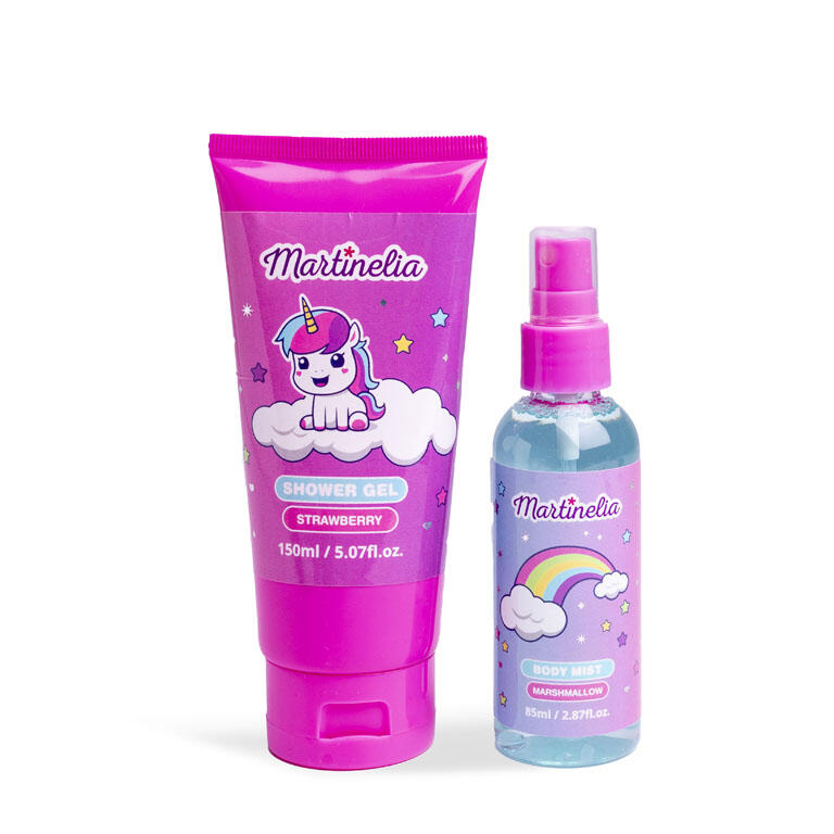 Bath set in a bag, Martinelia, Little unicorn, 3 pieces