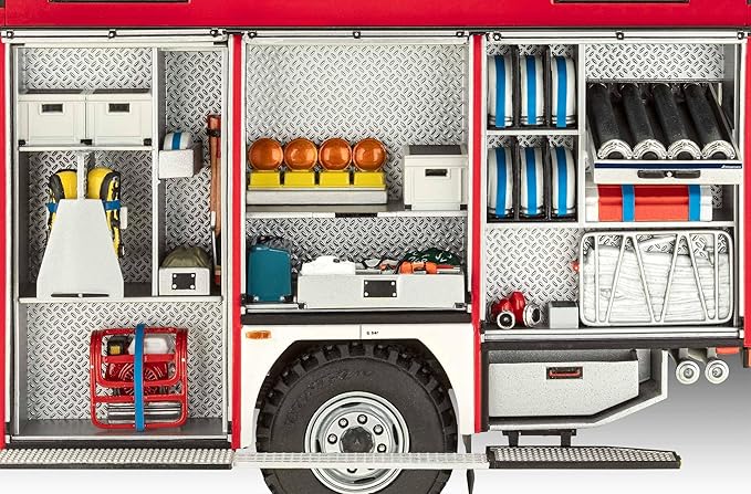 Assembly model, Revell, Schlingmann Fire Truck TLF 16/25
