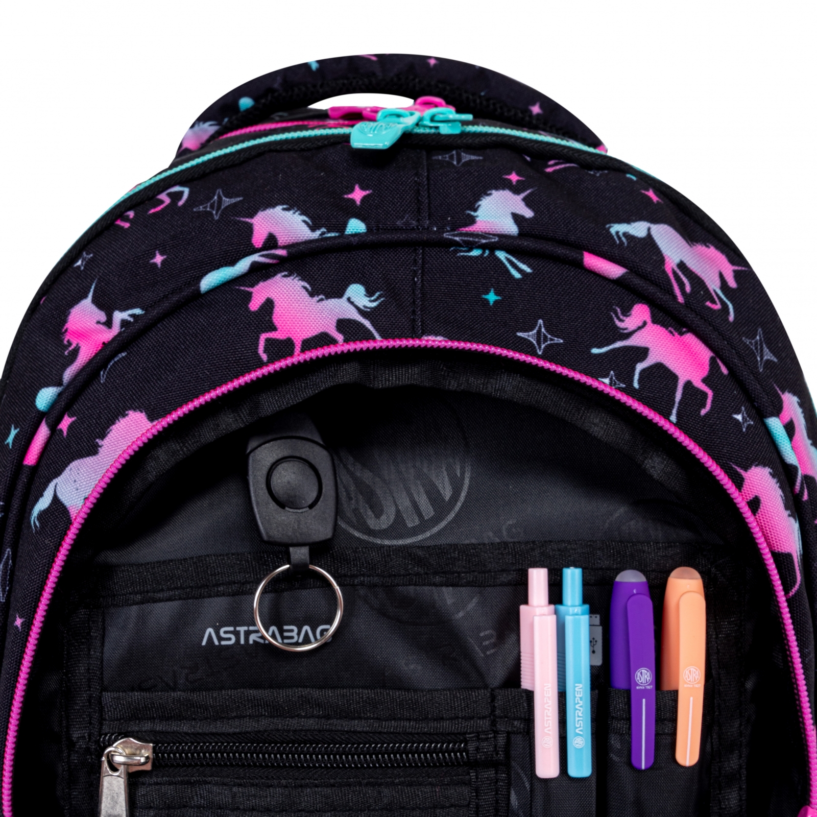 Ученическа раница ASTRABAG Еднорог, AB300, 42 х 30 х 19 см