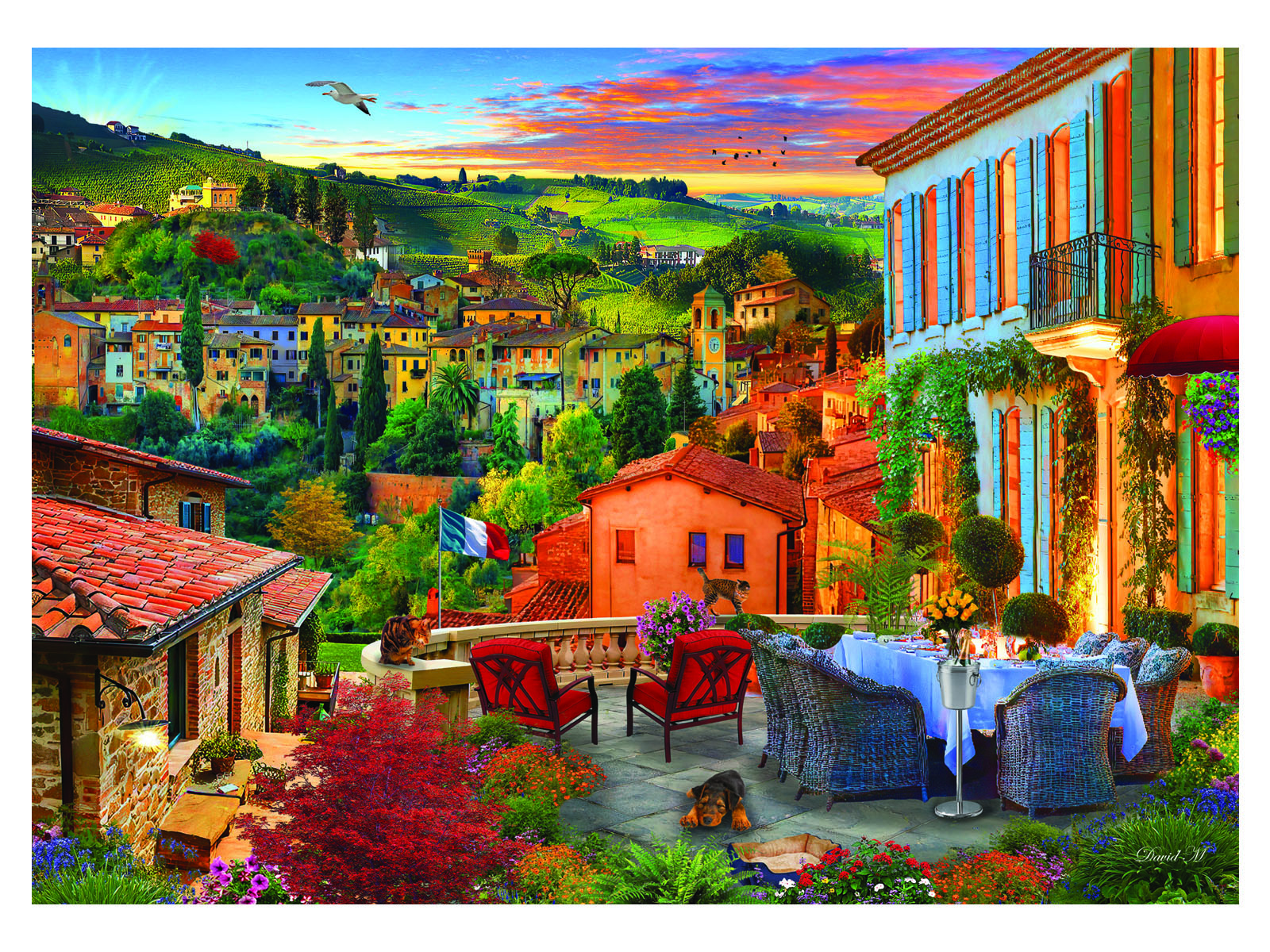 Puzzle, Anatolian, Tuscany, 3000 pieces