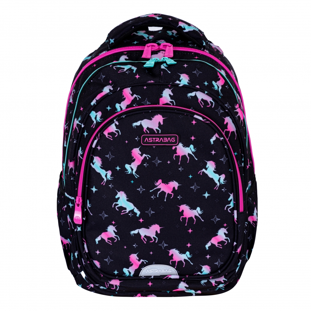 Ученическа раница ASTRABAG Еднорог, AB300, 42 х 30 х 19 см