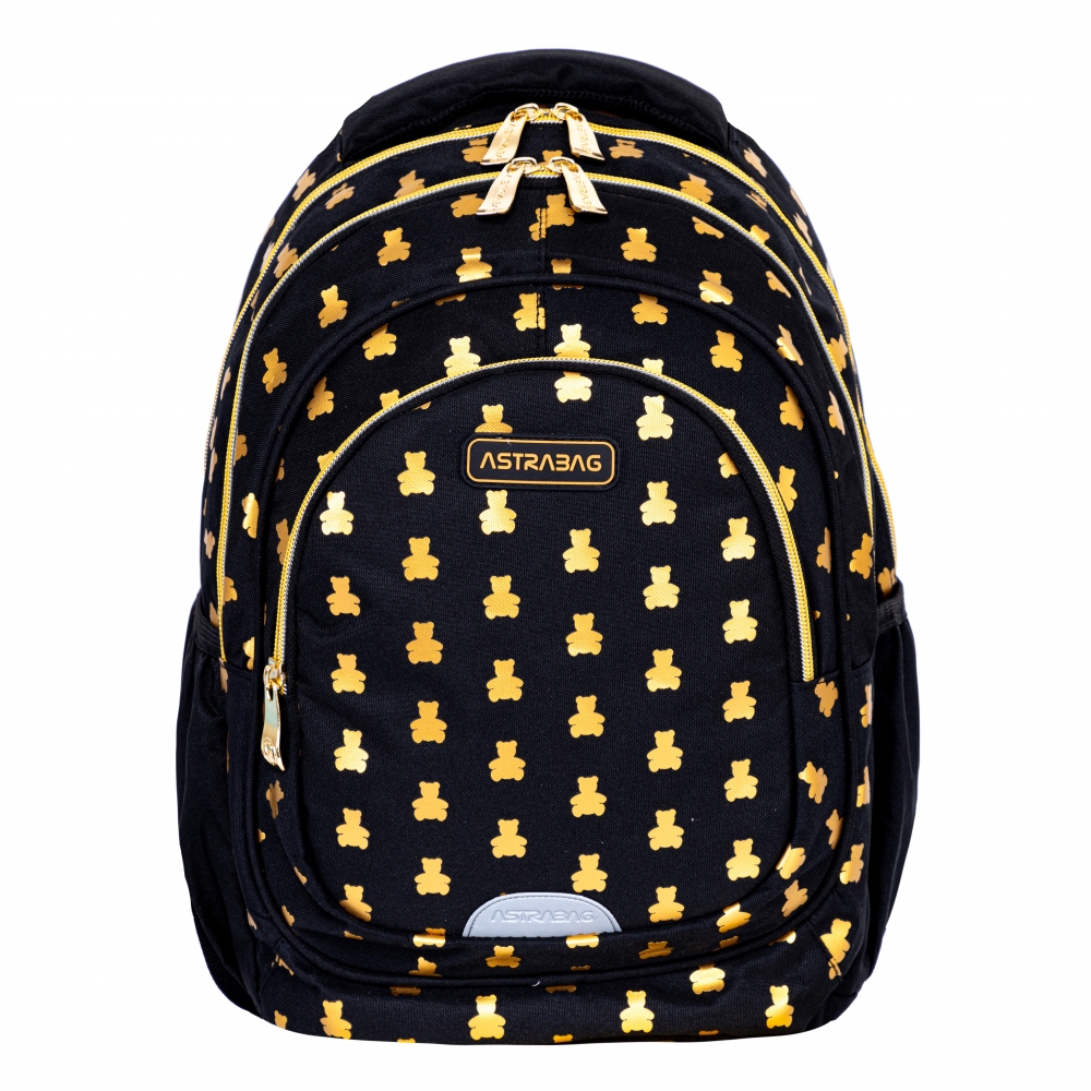 School backpack, Astra, Golden Bears, AB330, 39 x 28 x 15 cm