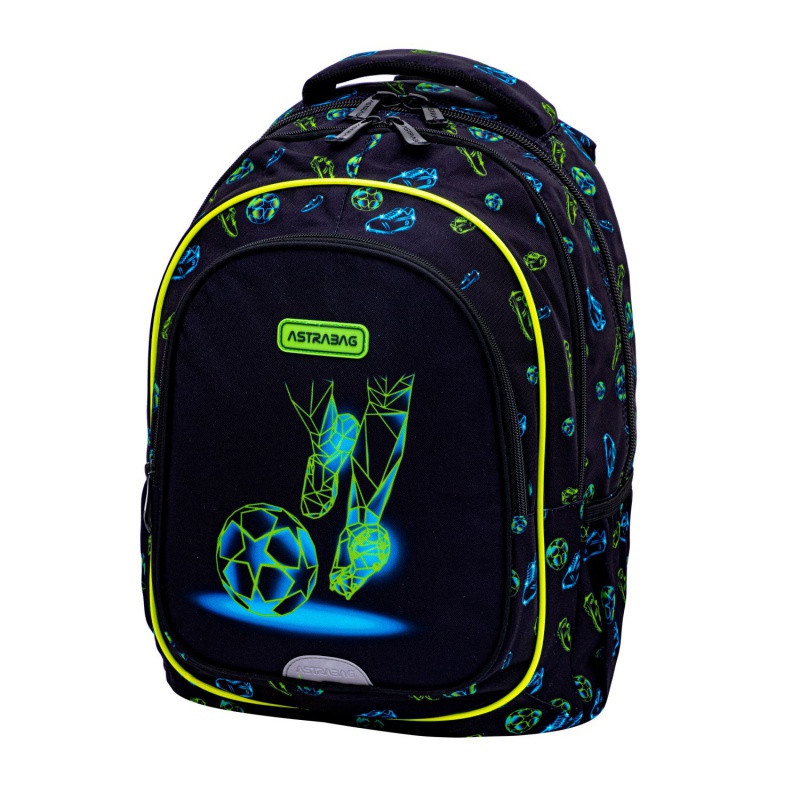School backpack, Astra, Football Movement, AB300, 42 x 30 x 19 cm