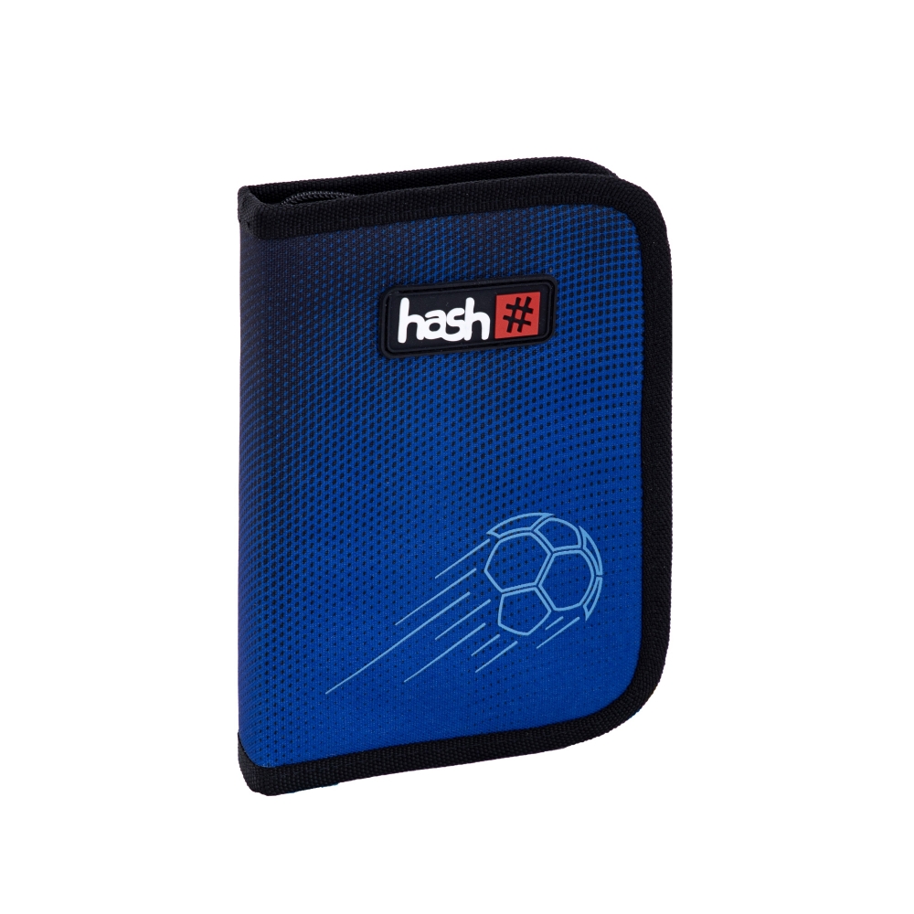 School pencil case HASH, Football, 20x14x3.5 cm