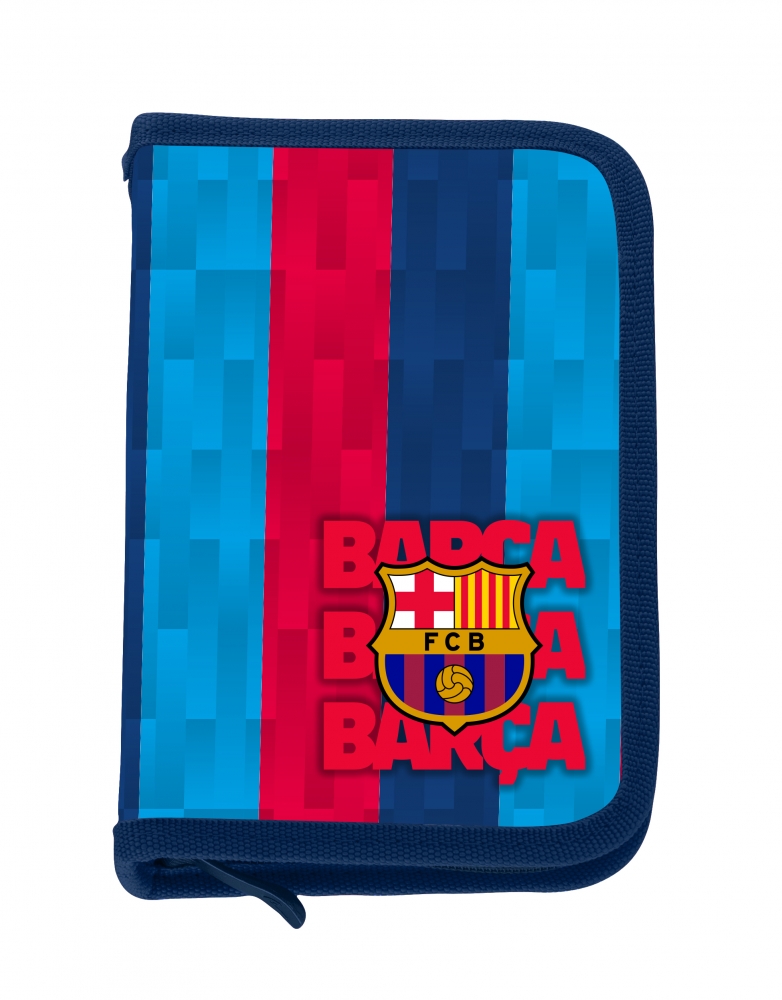 Единичен несесер  без аксесоари FC BARCELONA, 21х13,5х3,5см