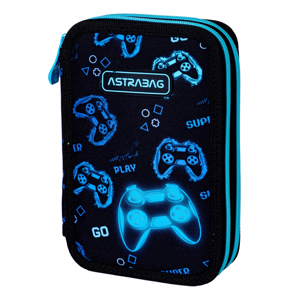 Double vanity without accessories ASTRABAG I'm going to play, AC2, 20.5 x 13 x 4.5 cm