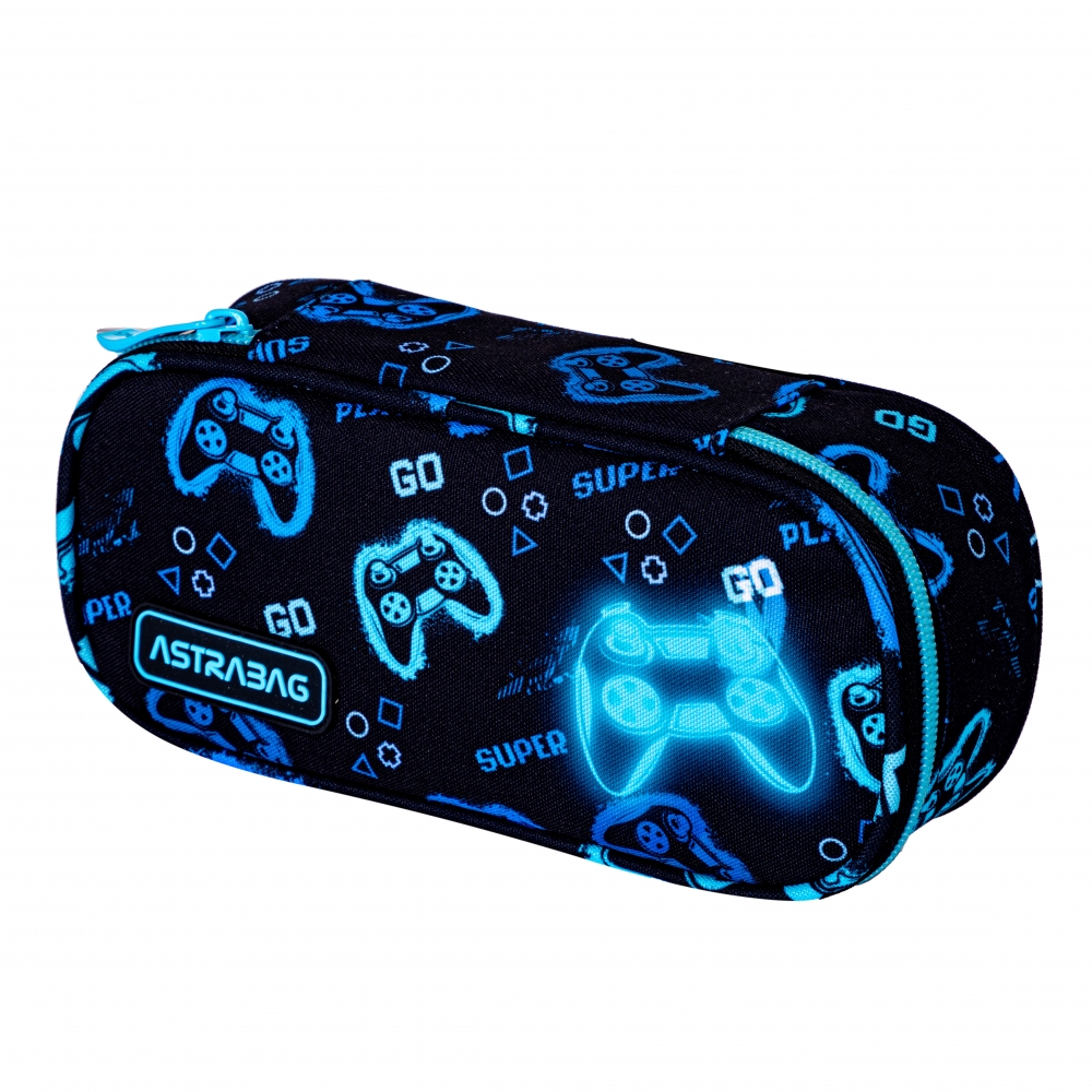 Единичен несесер без аксесоари ASTRABAG Отивам да играя, AC6, 22 х 9 х 5 см