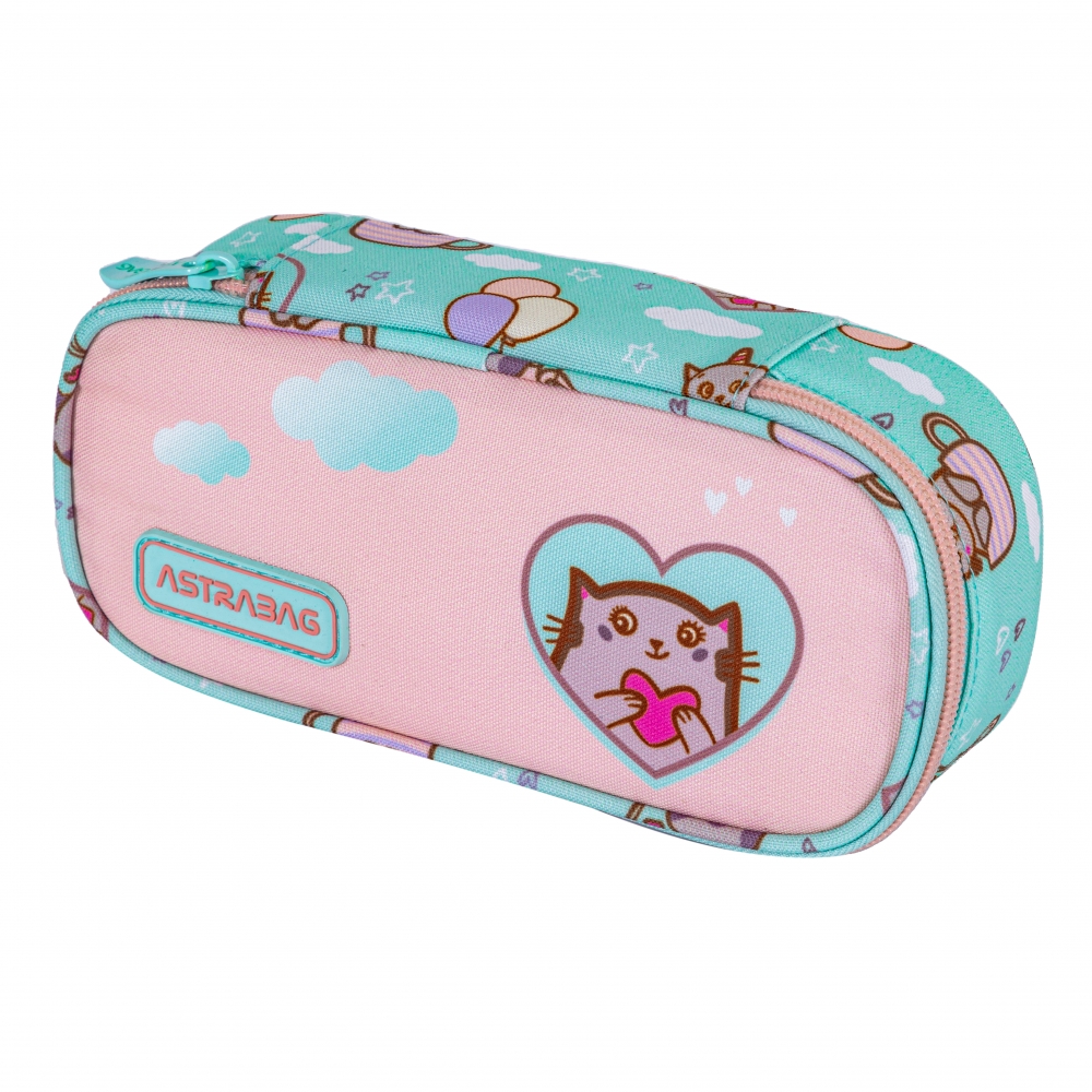 Единичен несесер без аксесоари ASTRABAG Котета, АС16,  20 х 14 х 3,5см