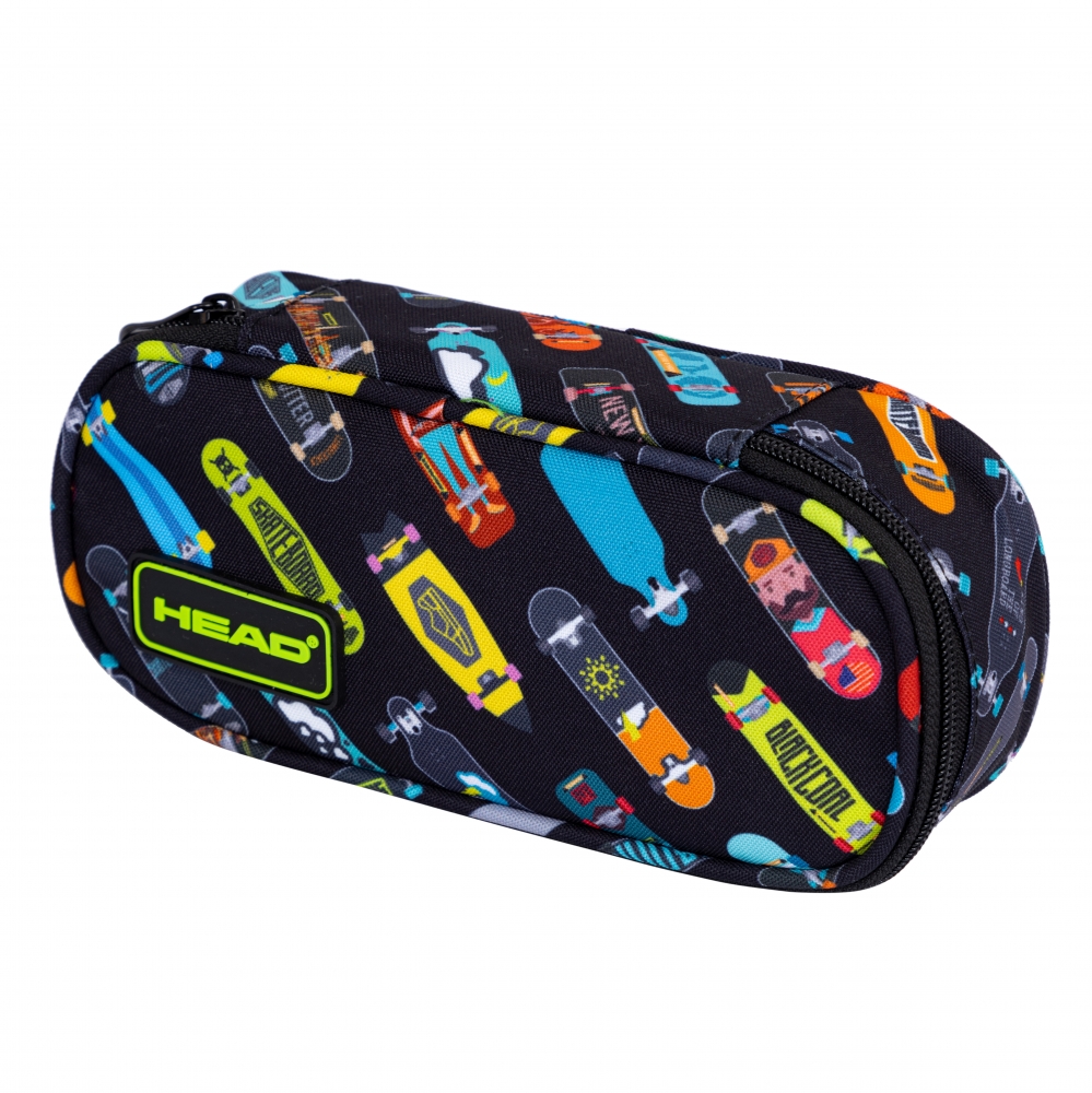 Single toiletry bag without accessories HEAD Skateboards, AC6, 22 x 9 x 5 cm
