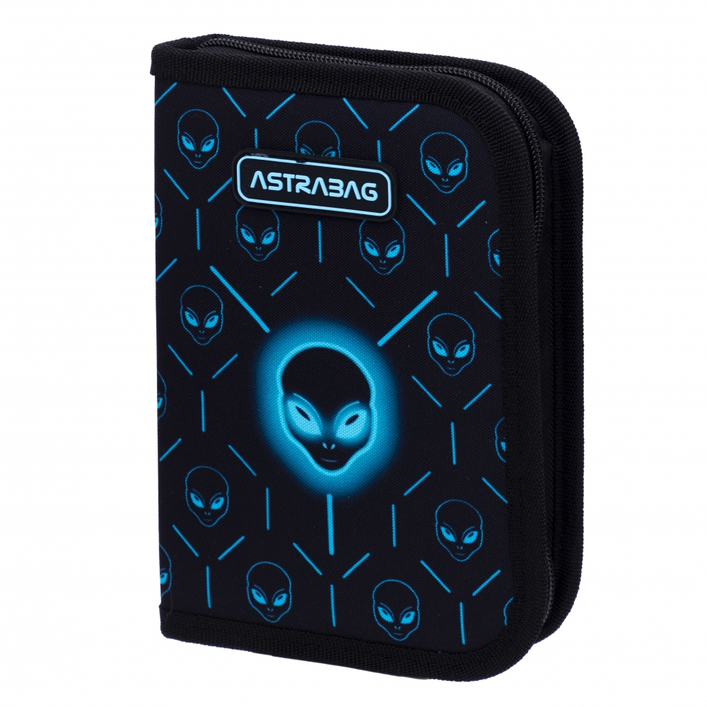 Single vanity case without accessories, Astra, UFO, AC1, 20 x 14 x 3.5 cm