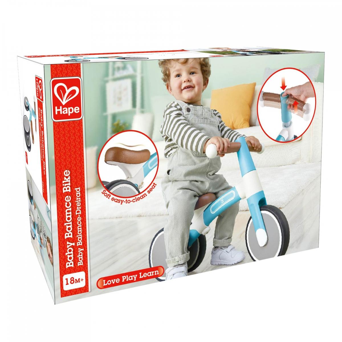 Първо балансиращо колело Hape Vespa, Светло синьо