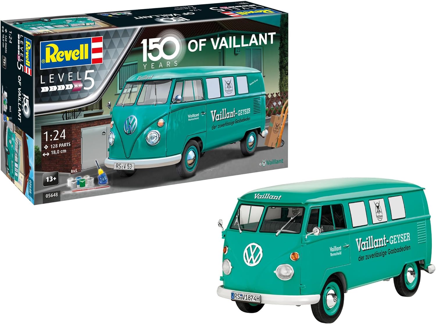 Сглобяем модел, Revell, Подаръчен комплект автобус VW T1
