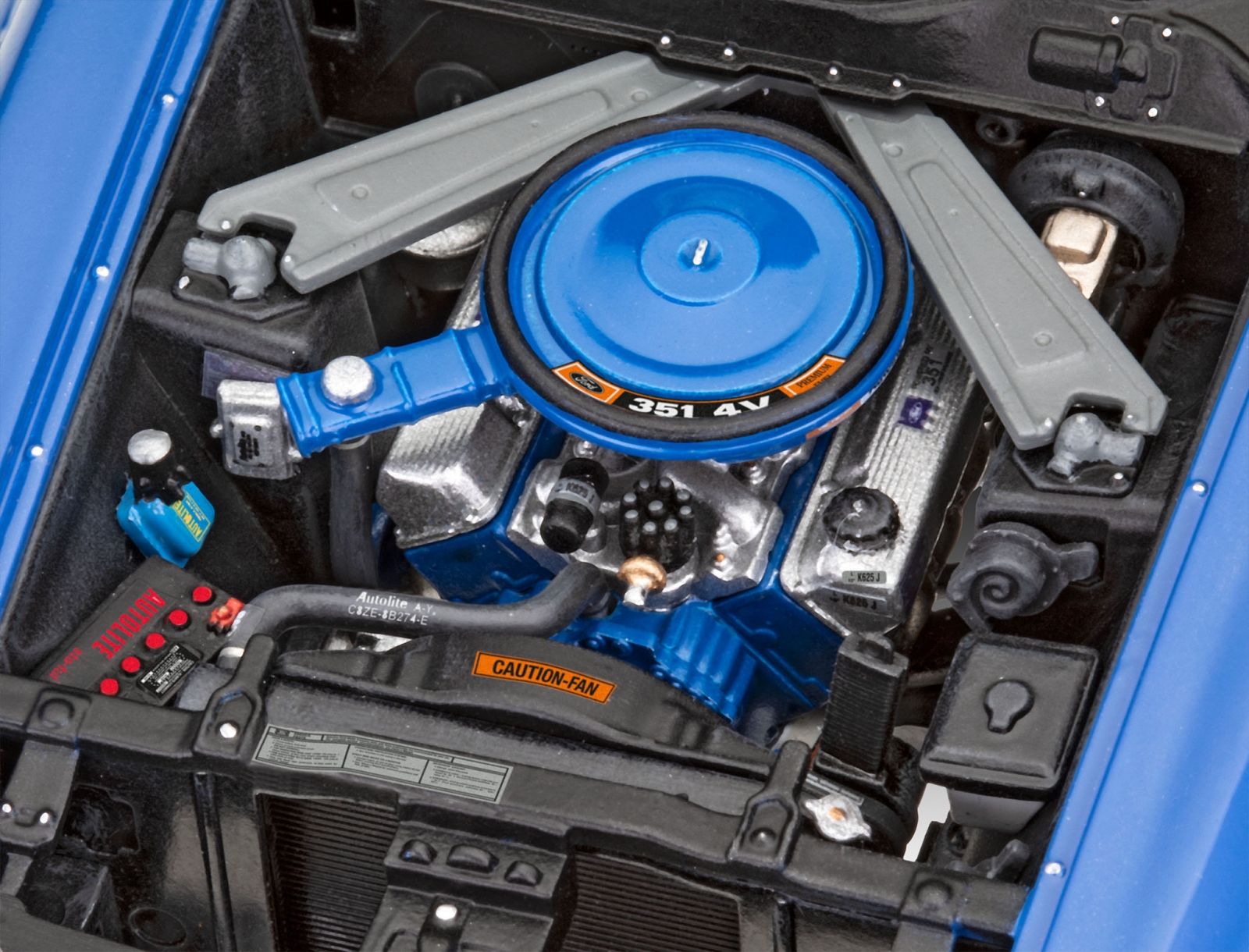 Сглобяем модел, Revell, Автомобил Ford Mustang Boss 351′71, 129 части