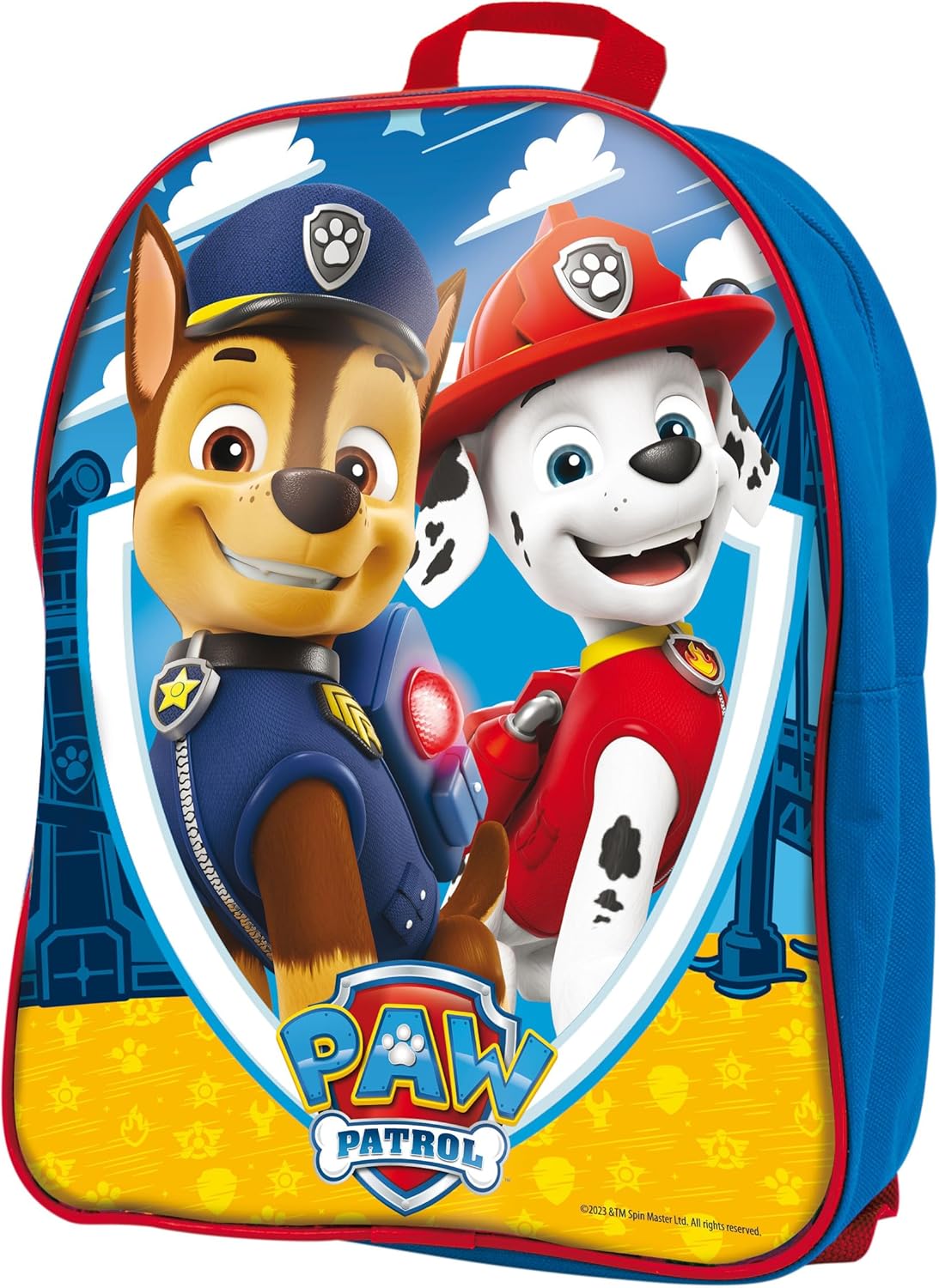 Творчески комплект, Lisciani, Paw Patrol, 2 в 1 раница с комплект за рисуване