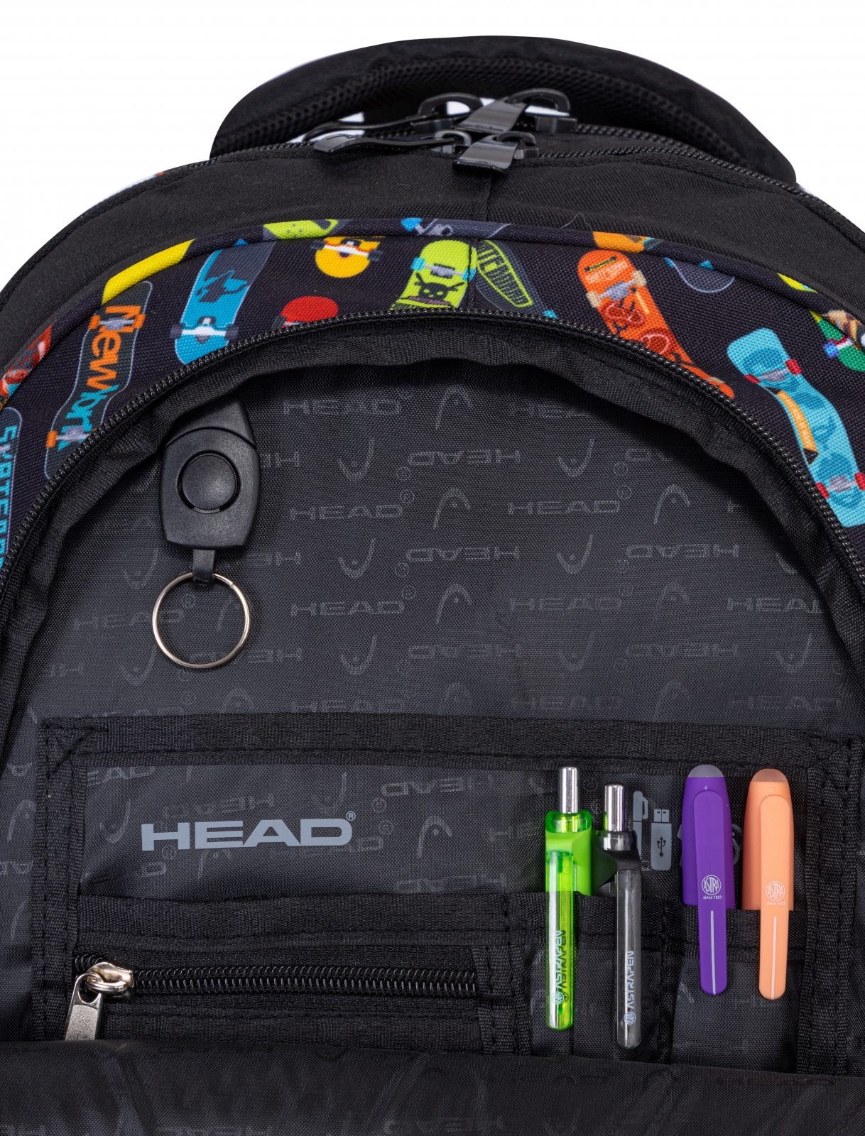 School backpack HEAD Skateboards, AB300, 42 x 30 x 19 cm