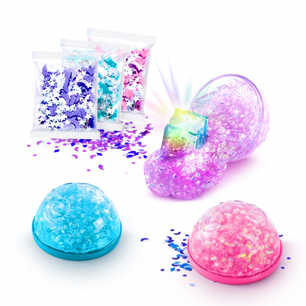 Творчески комплект, Canal Toys, Светещ космически слайм, 3 цвята