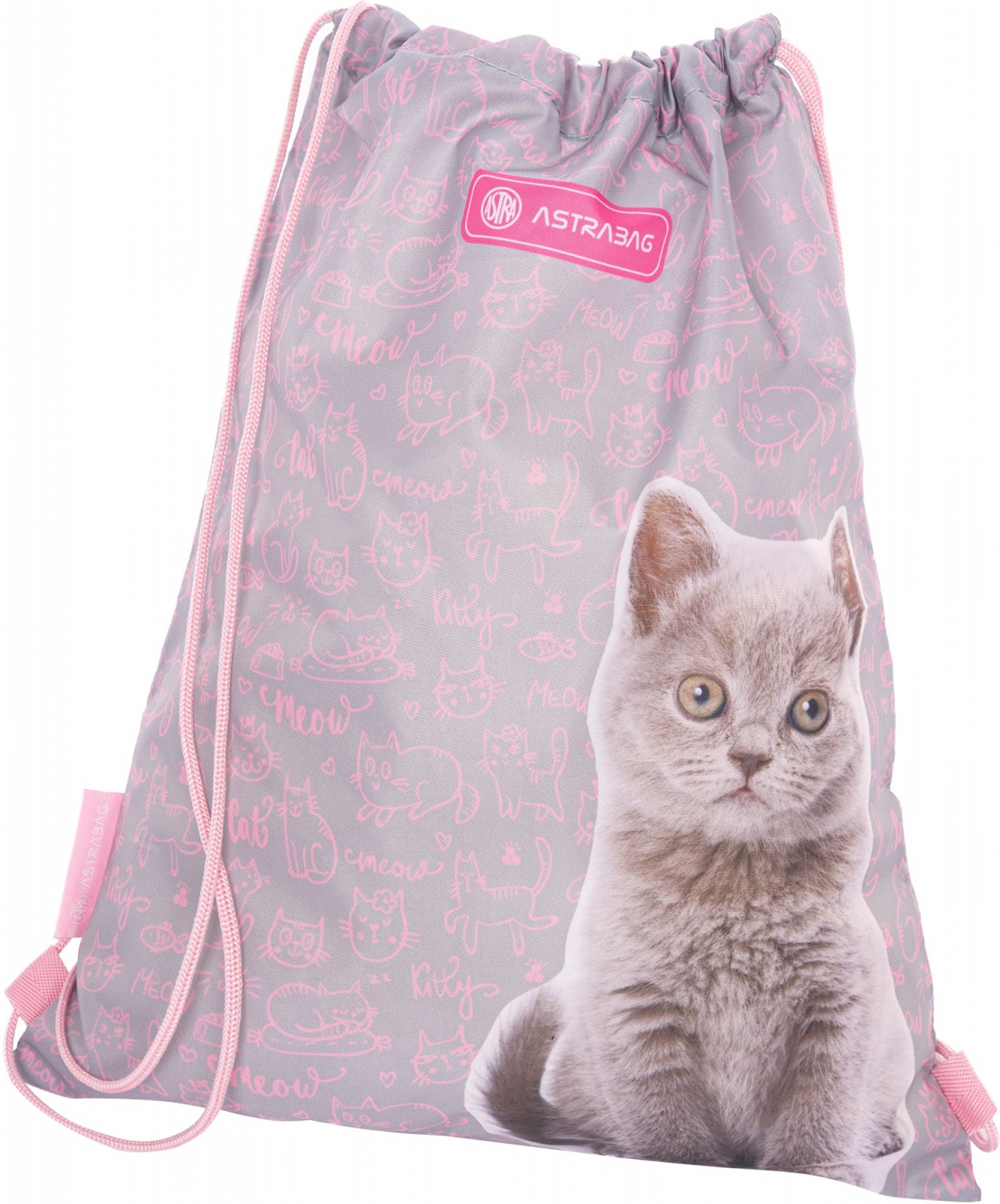 Спортна чанта ASTRABAG AD1 Pinky Kitty