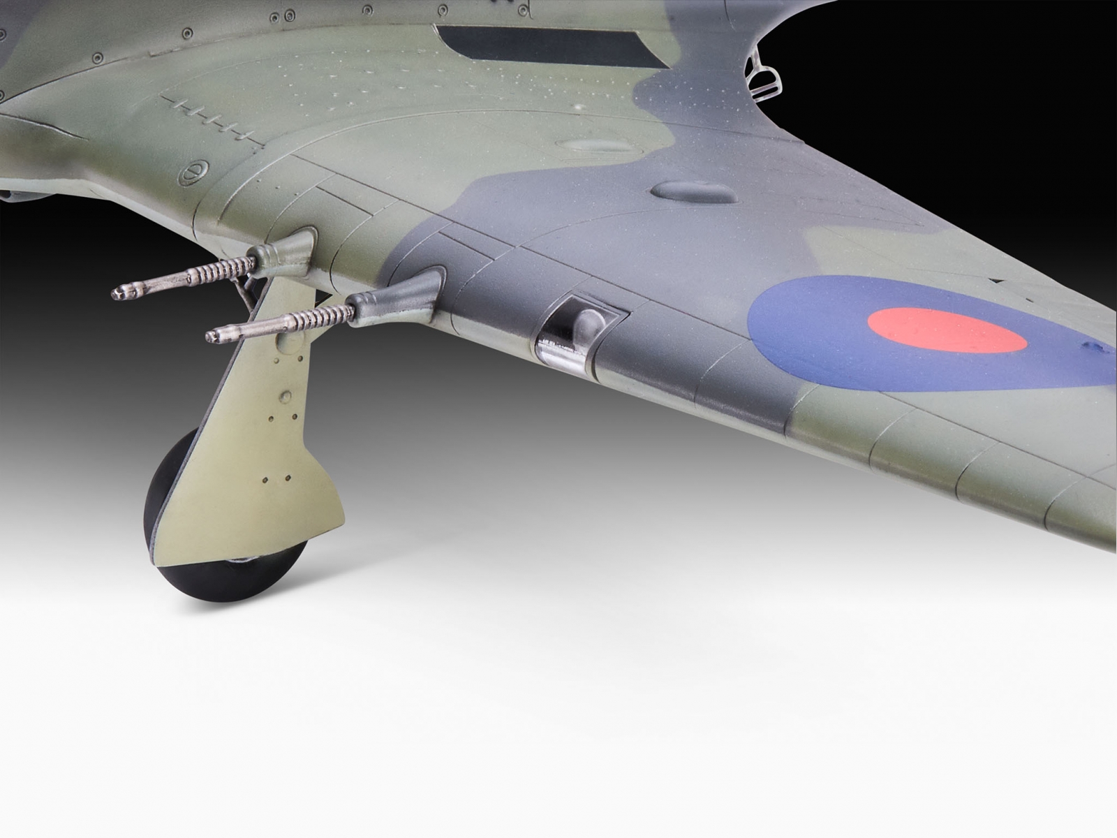 Assembly model, Revell, Hawker Sea Hurricane Mk.IIC fighter, 162 parts