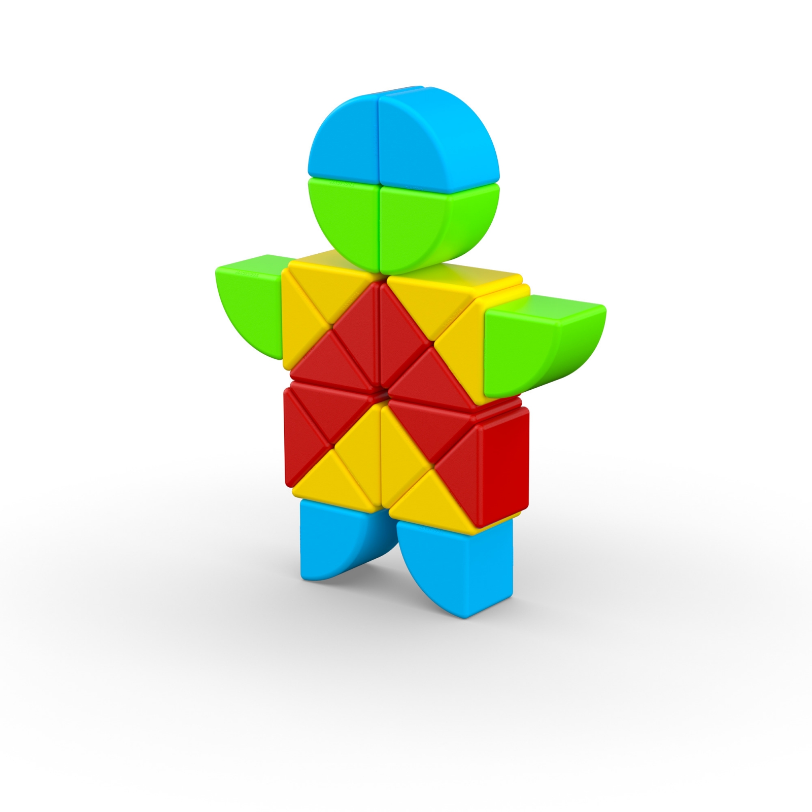 Магнитен конструктор, Geomag, Magicube, 24 части