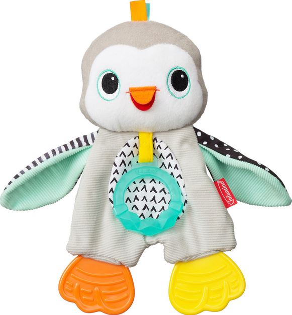 Бебешка мека сензорна играчка, Infantino, Пингвин