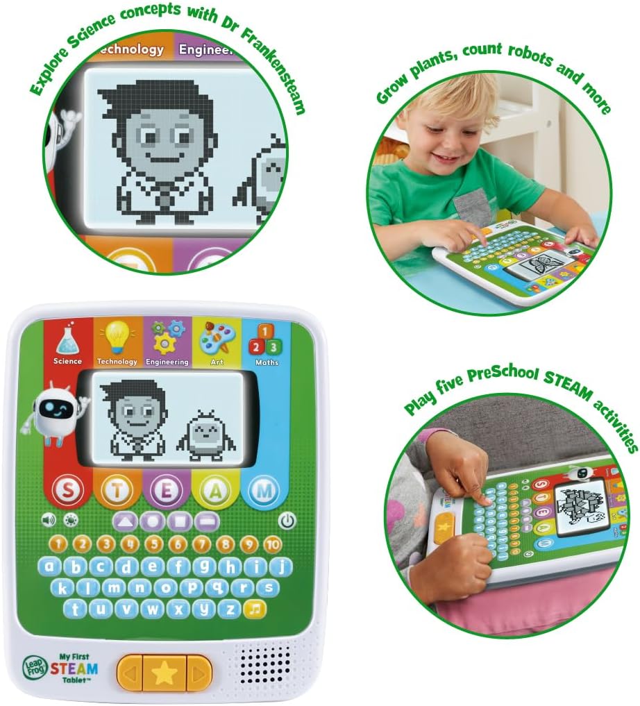 Interactive toy, Vtech, Leap Frog, My first STEAM tablet