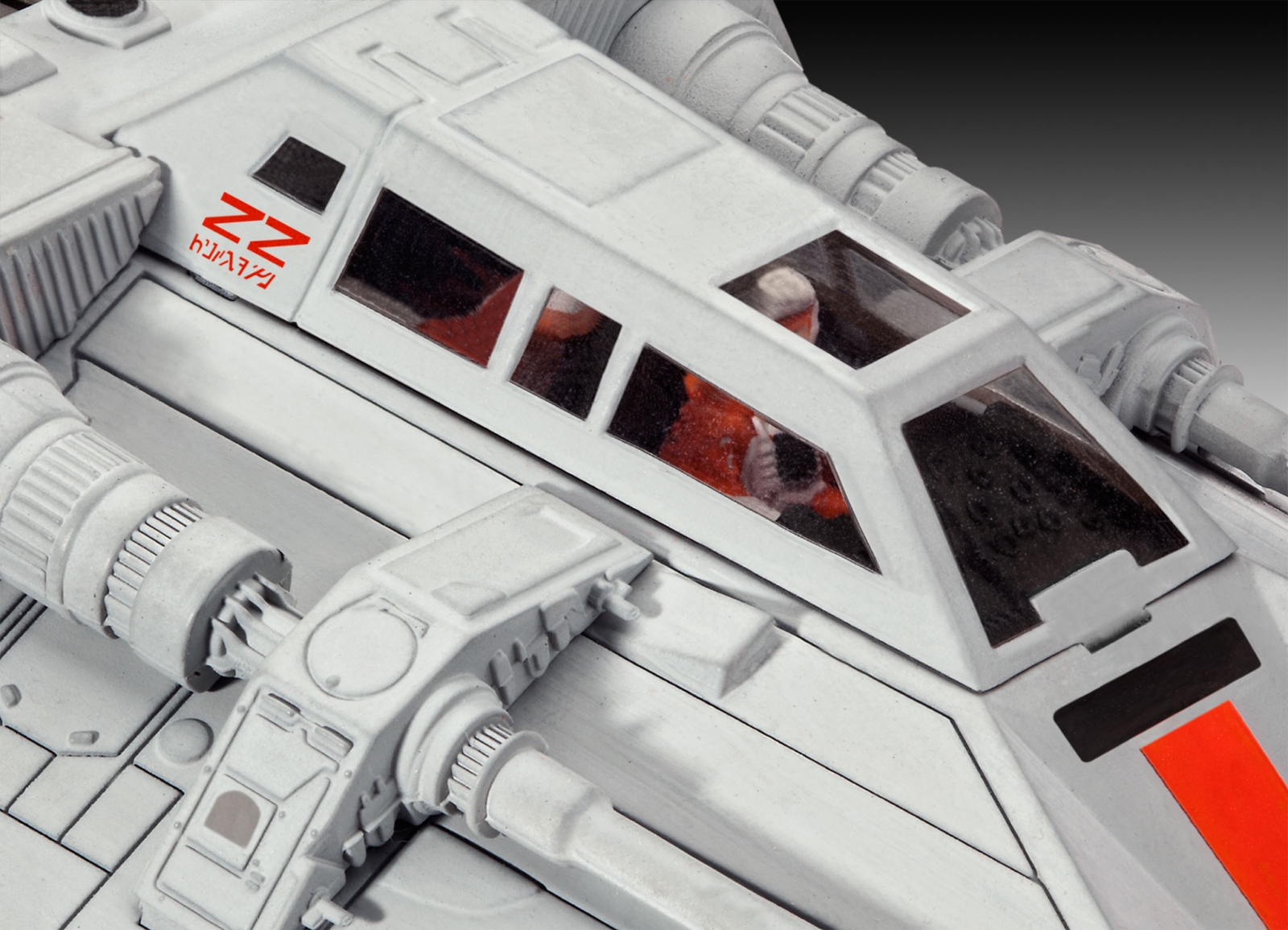 Assembly model, Revell, Star Wars, Snowspeeder, 23 parts