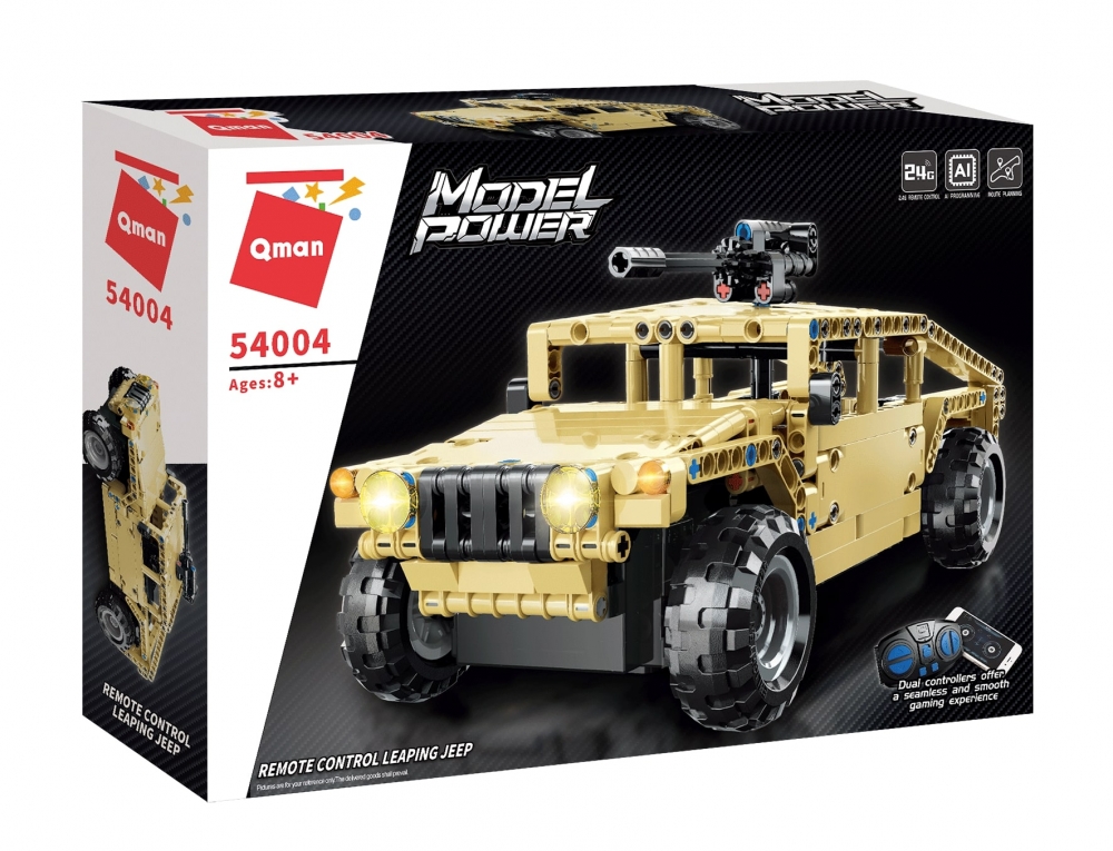 Конструктор Model Power, Джип с RC управление, 413 части