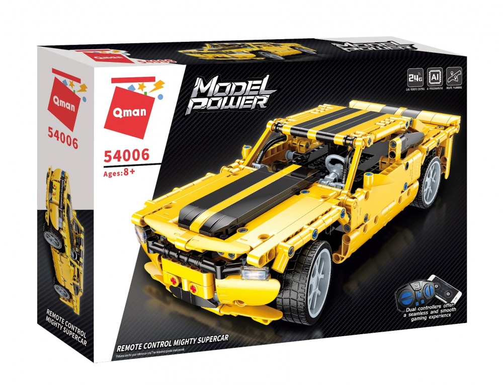 Конструктор Model Power, Мощен автомобил с RC управление, 501 части