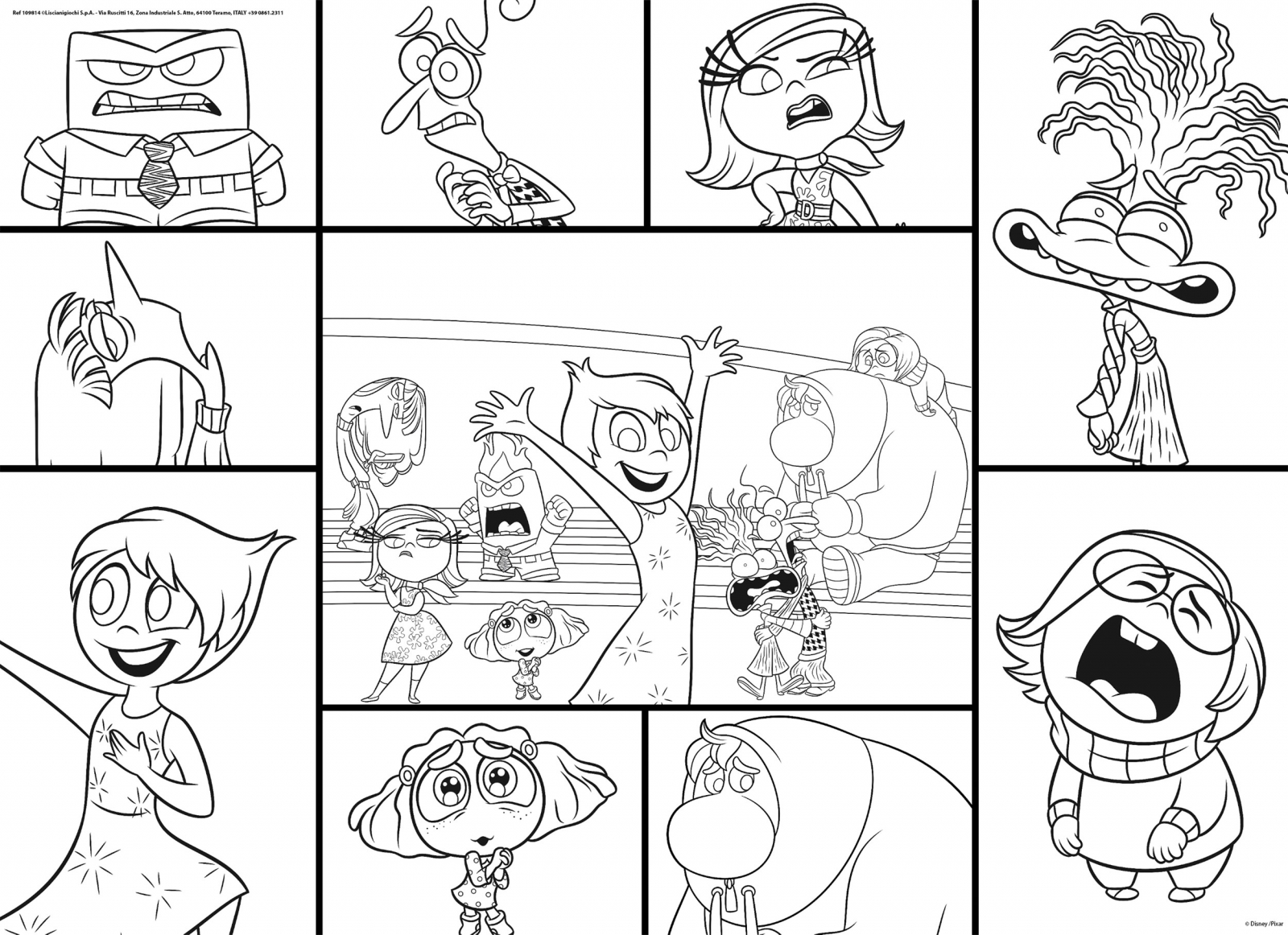 Пъзел, Lisciani, Отвътре навън 2, Двулицев пъзел 150 части