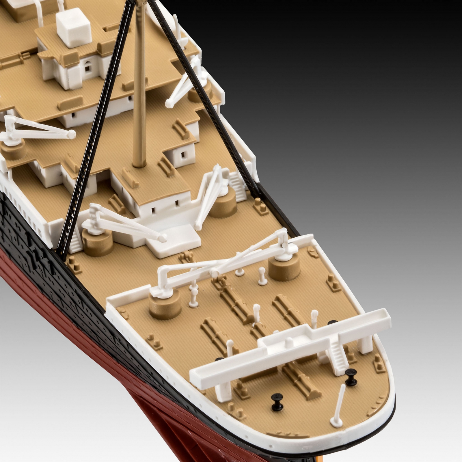 Assembly model, Revell, RMS Titanic, Without glue, 156 parts