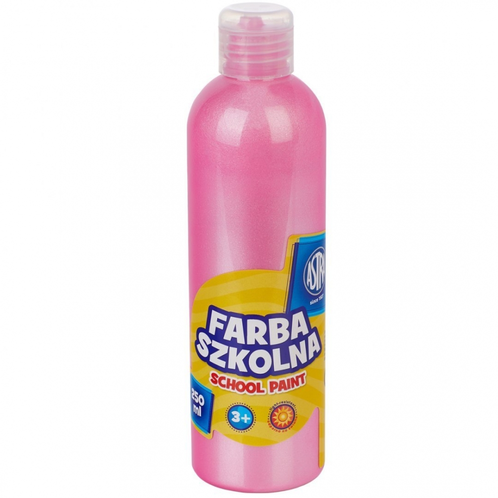 Student paint, Astra, Pearl pink, 250 ml
