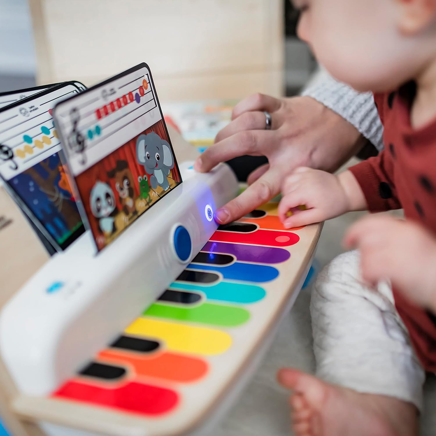 Комплект сензорни музикални инструменти за деца, Baby Einstein, Китара и пиано