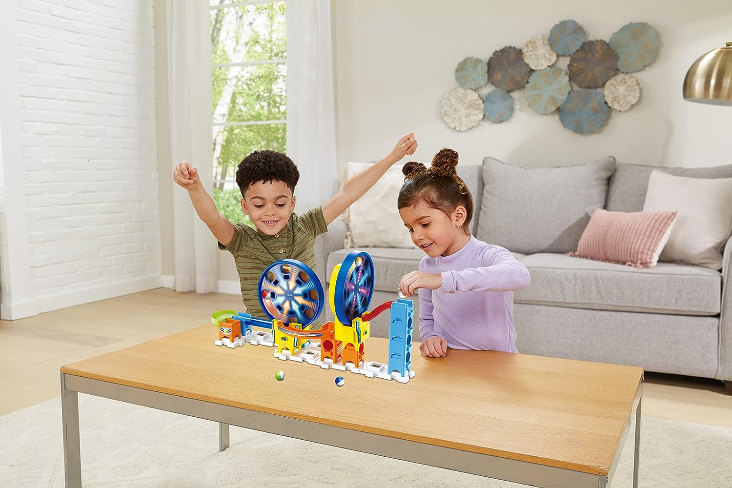 Marble Rush Playset, Fun Fair, 26 Pieces
