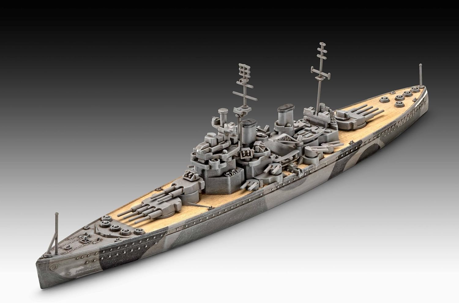 Assembled model, Revell, Battleship HMS Duke of York