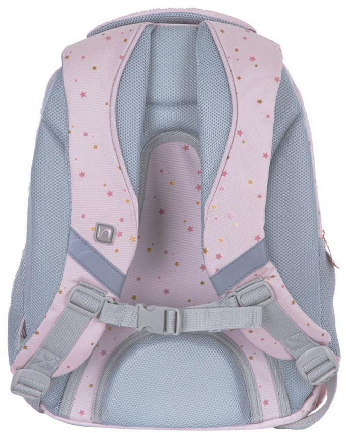 School backpack, Head, Rose gold, 39x28x15cm
