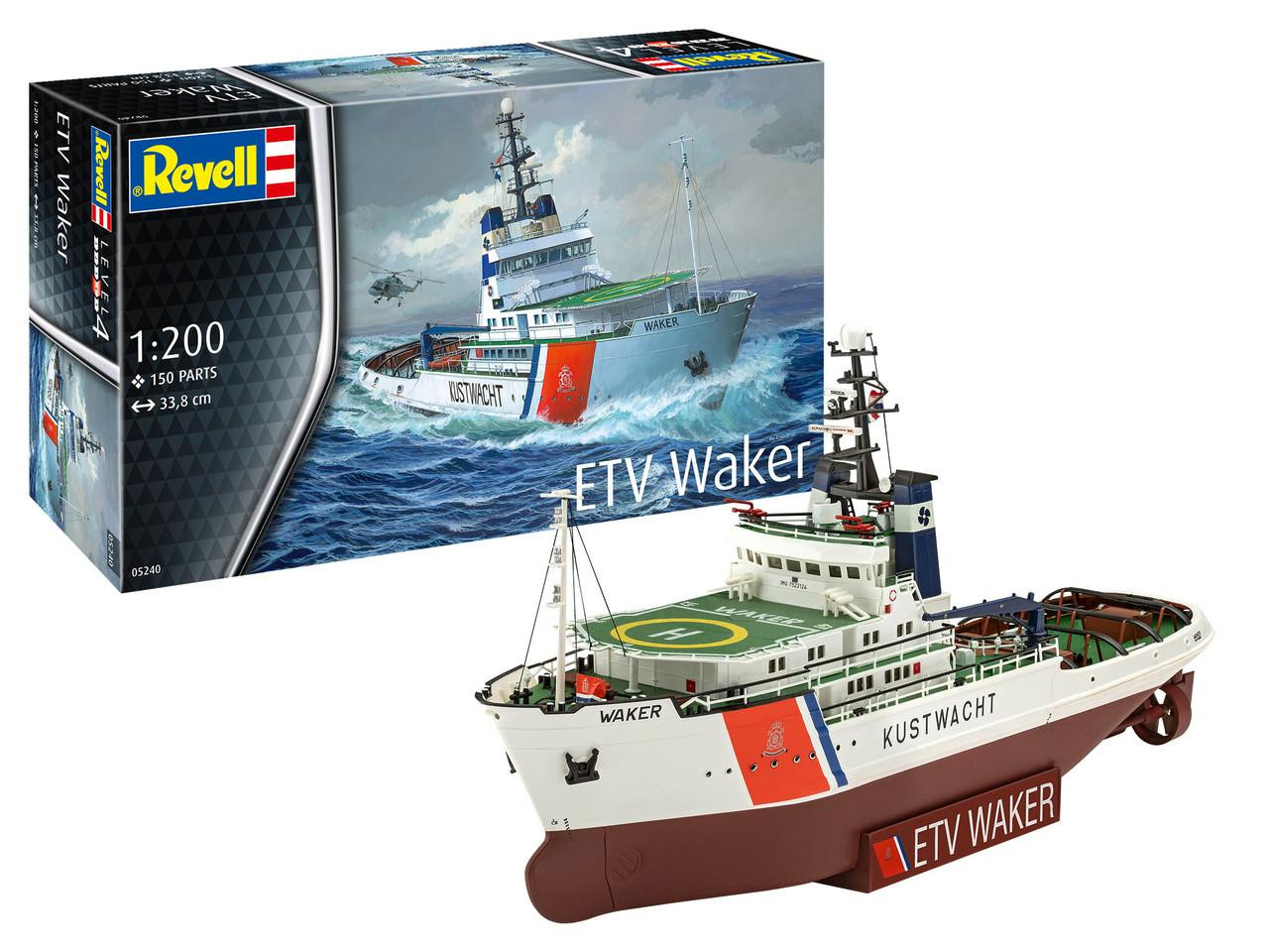 Assembly model, Revell, ETV Waker ship
