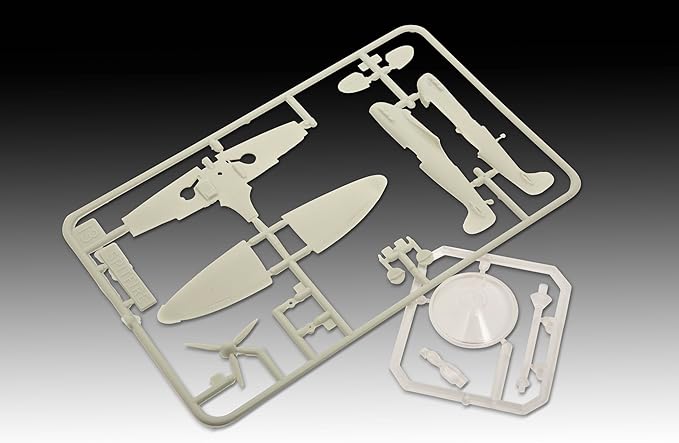 Assembly model, Revell, Spitfire aircraft and Hawker Hurricane aircraft