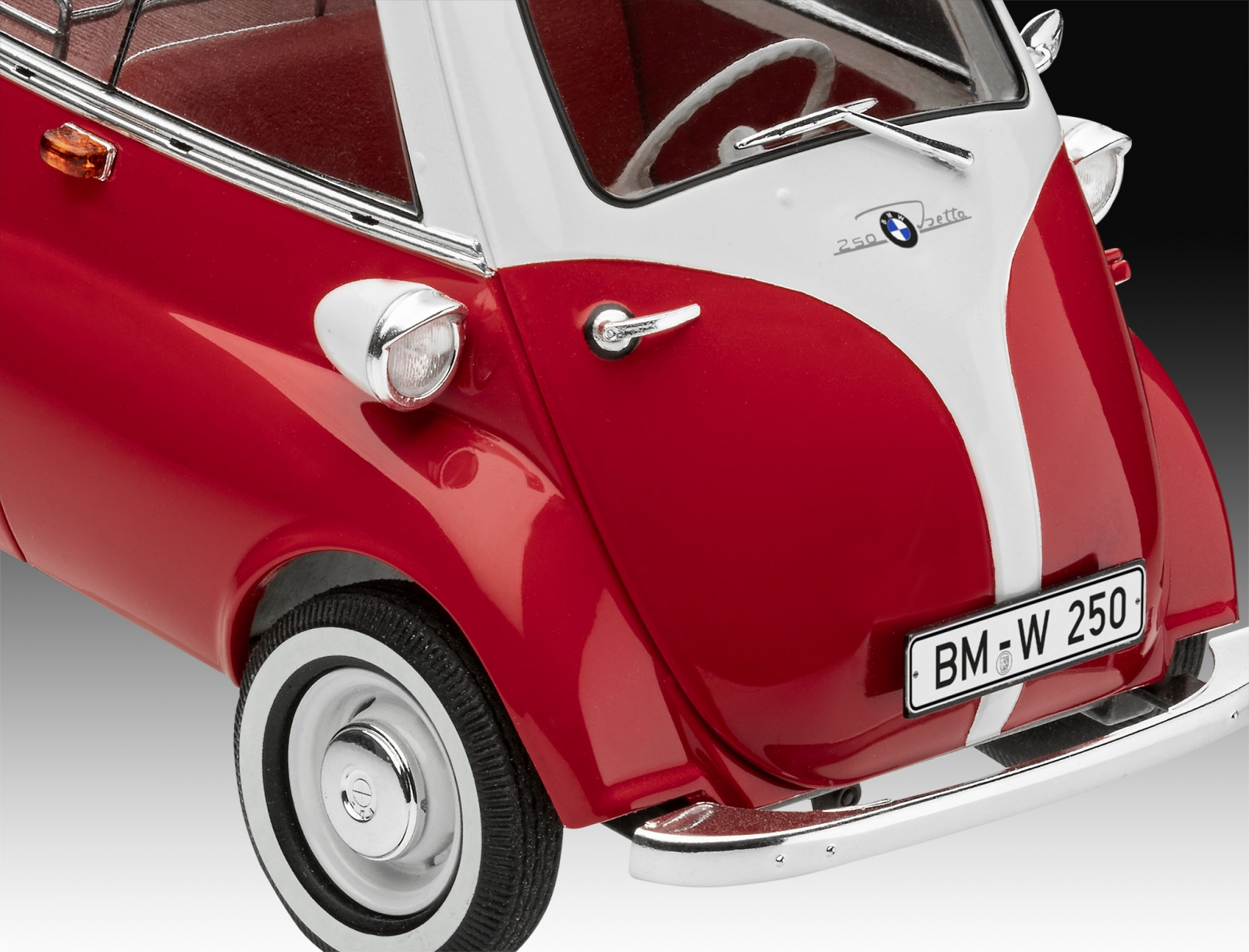 Сглобяем модел, Revell, Автомобил BMW Isetta 250, Ексклузивно издание 70-та годишнина, 94 части