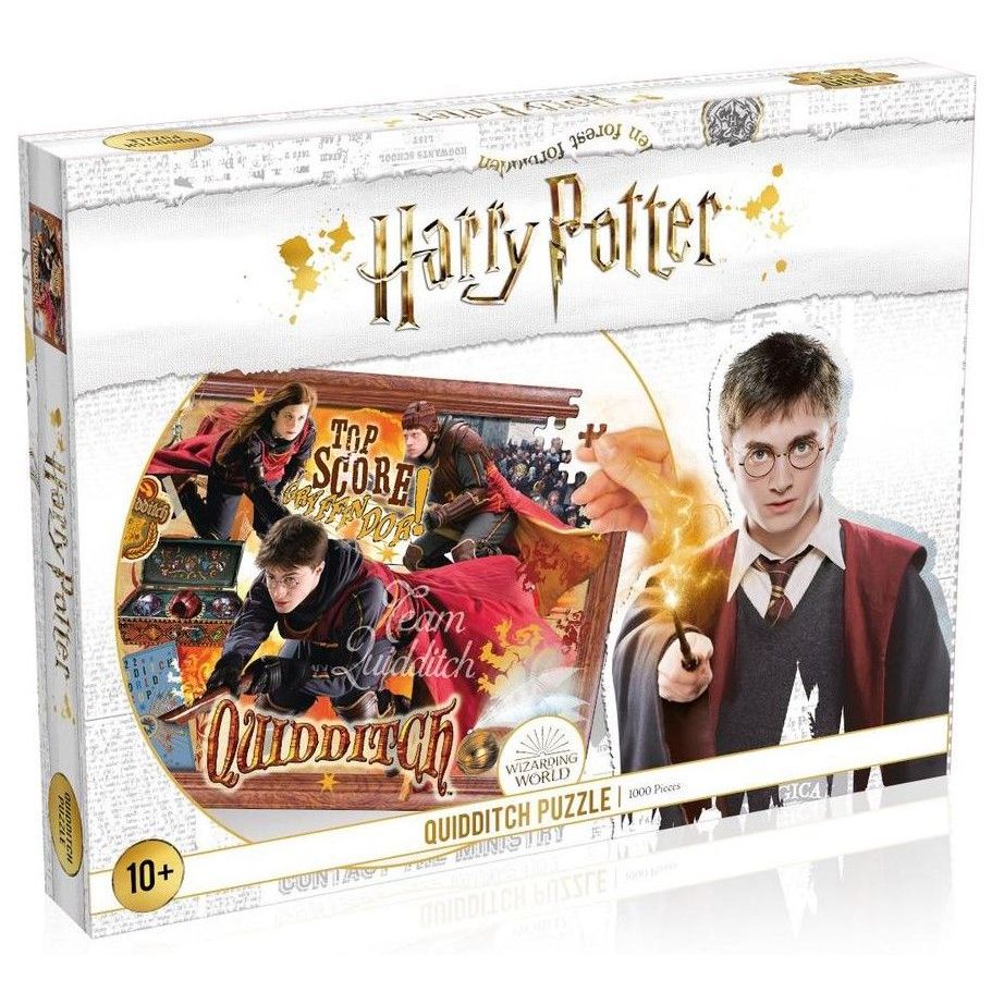 Puzzle, Waddingtons, Harry Potter, Quidditch, 1000 pieces