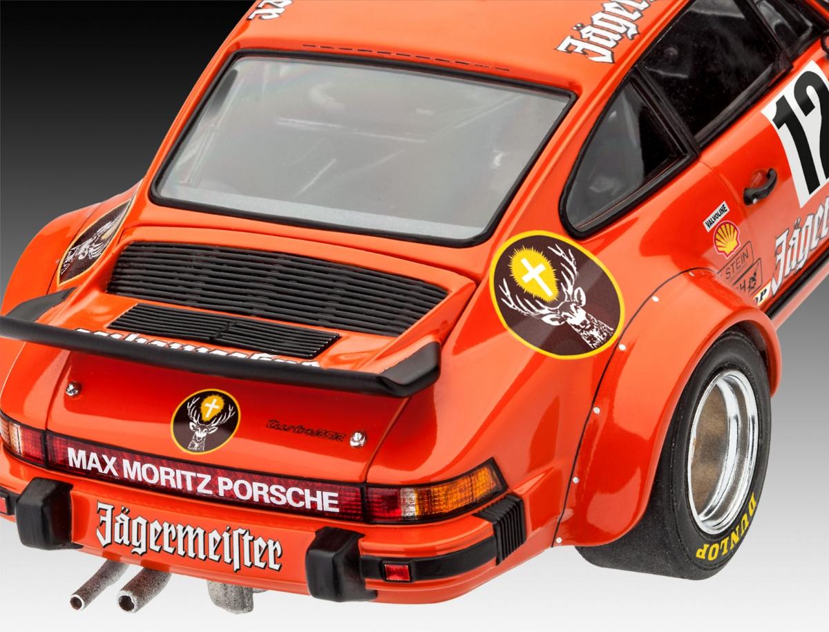 Комплект сглобяем модел Porsche 911, Jägermeister Motor Sport 50th Anniversary, 104 части