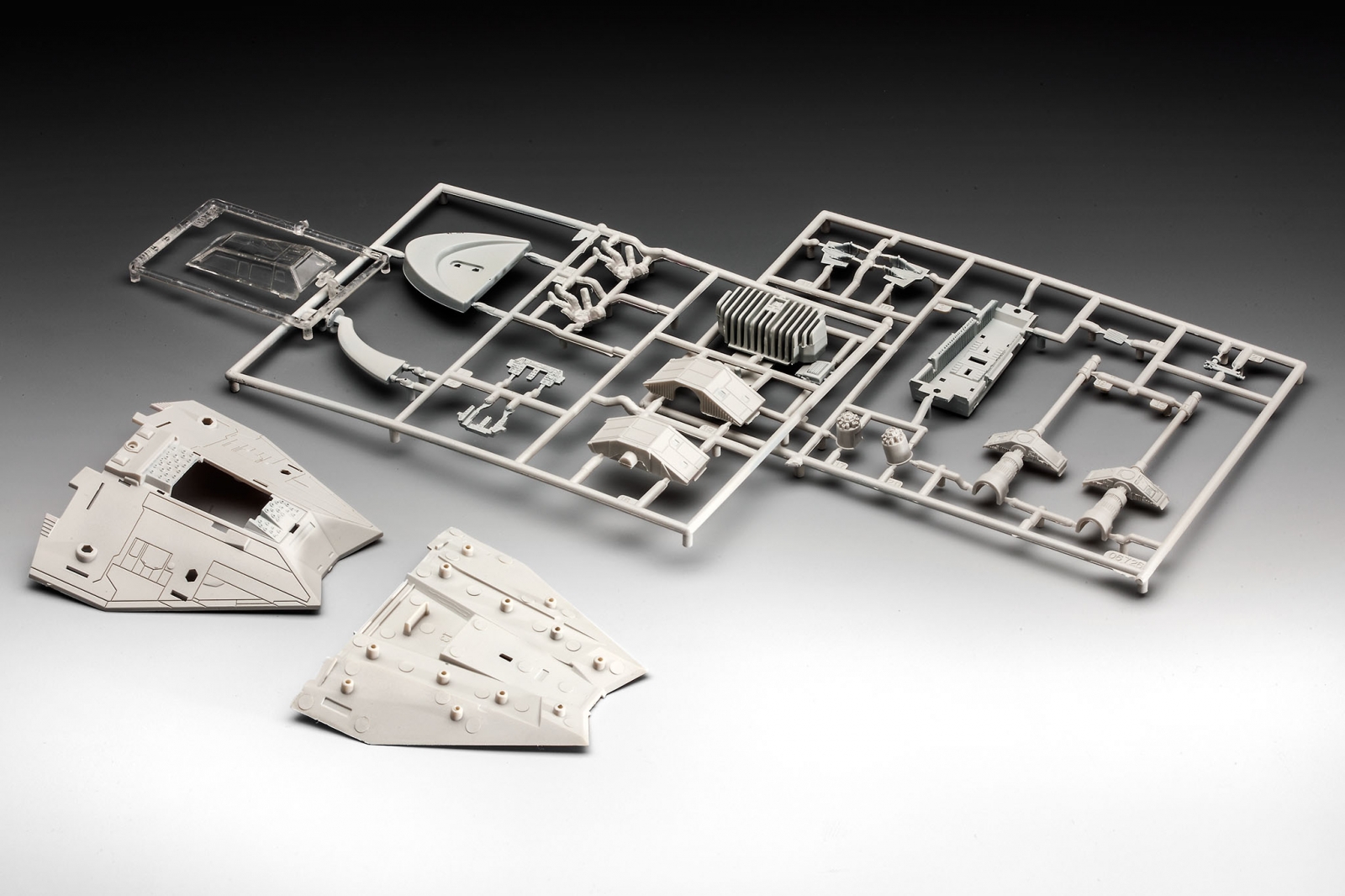 Assembly model, Revell, Star Wars, Snowspeeder, 23 parts