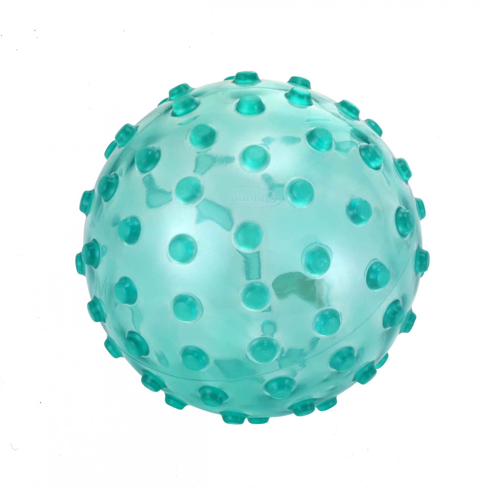 Sensory ball, Infantino, Blue, 13 cm