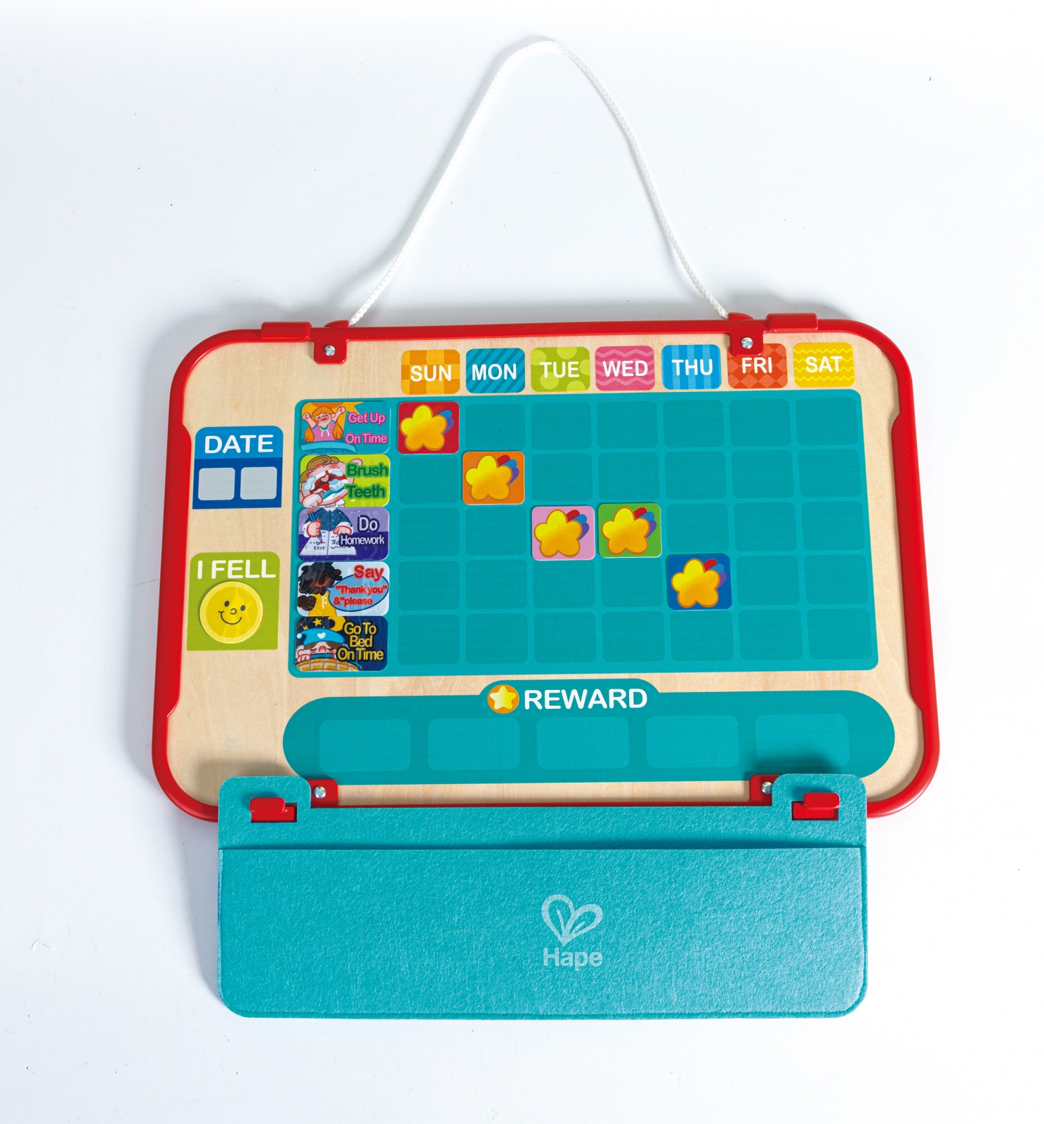 Образователен планер, Hape, ежедневни навици и задачи