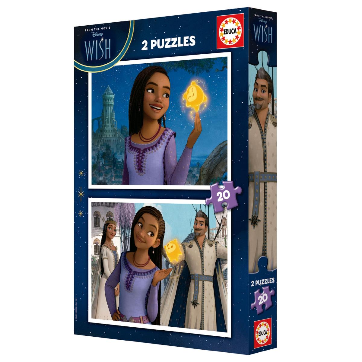 Пъзел Wish 2в1, 2 х 20 части