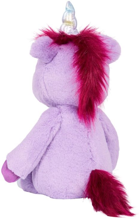Плюшена играчка Еднорог, 30 cm, Лилав