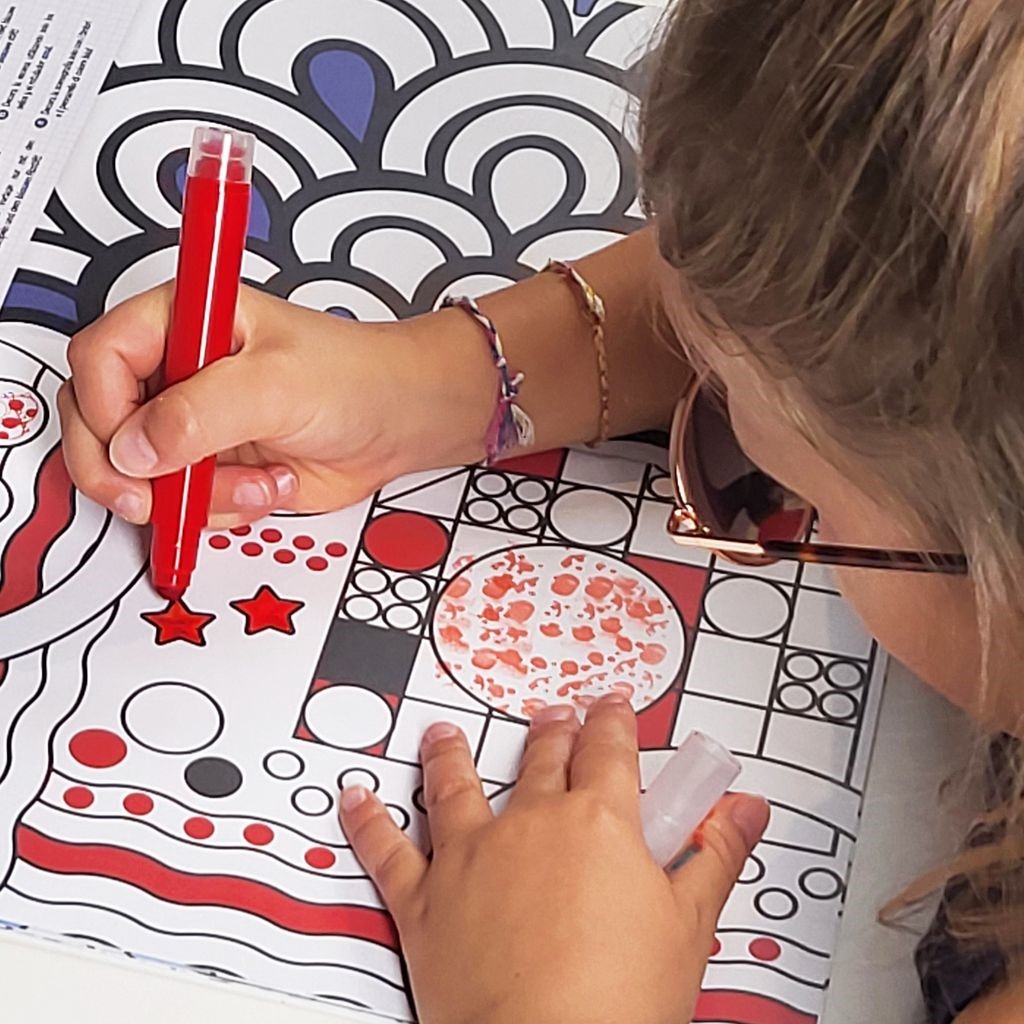 Creative kit, Buki France, Stamp and activity box