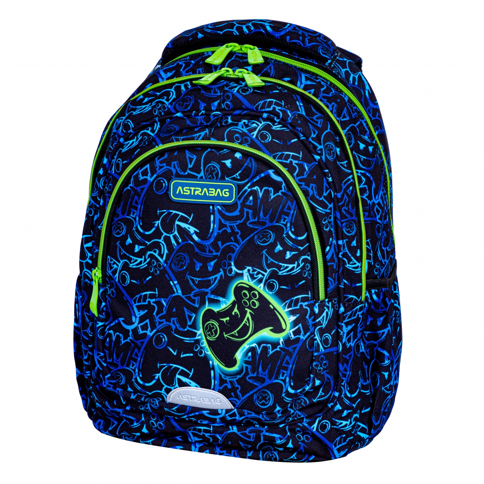 School backpack, Astra, Joystick, AB330, 39 x 28 x 15 cm