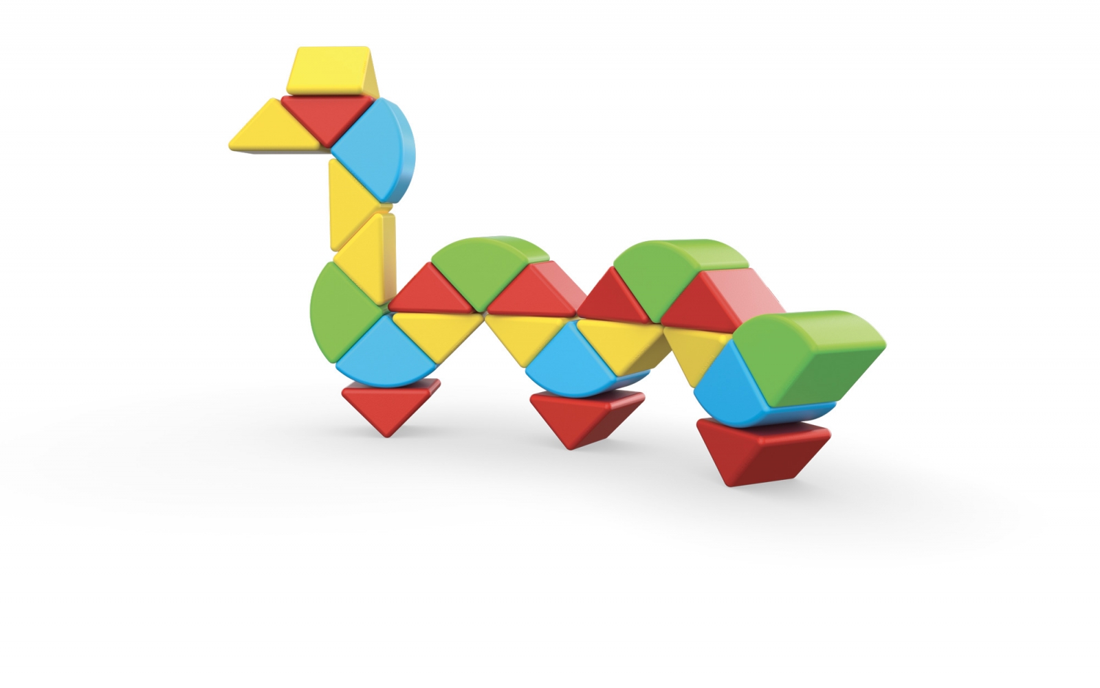 Магнитен конструктор, Geomag, Magicube, 24 части