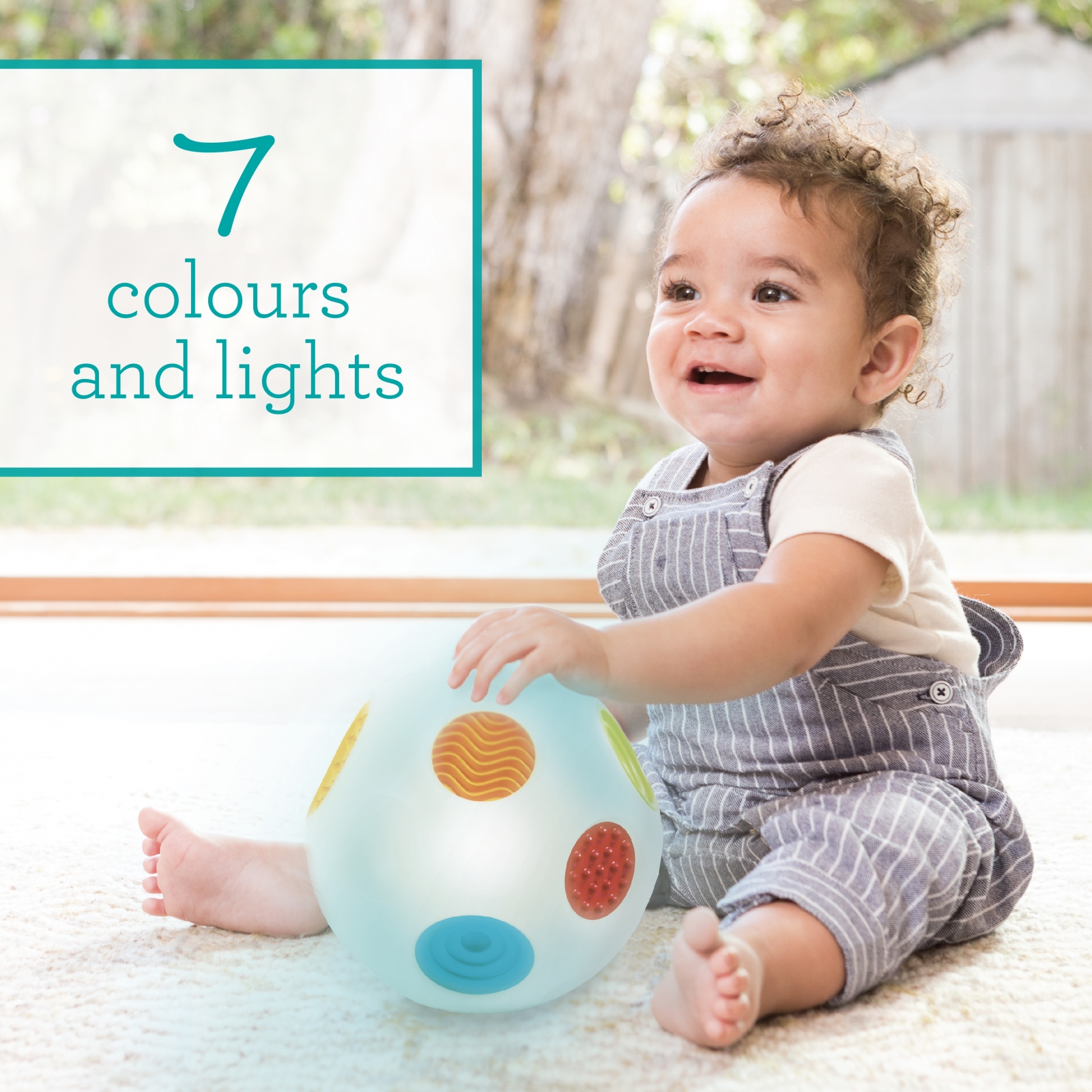 Interactive toy, Infantino, Sensory ball with lights