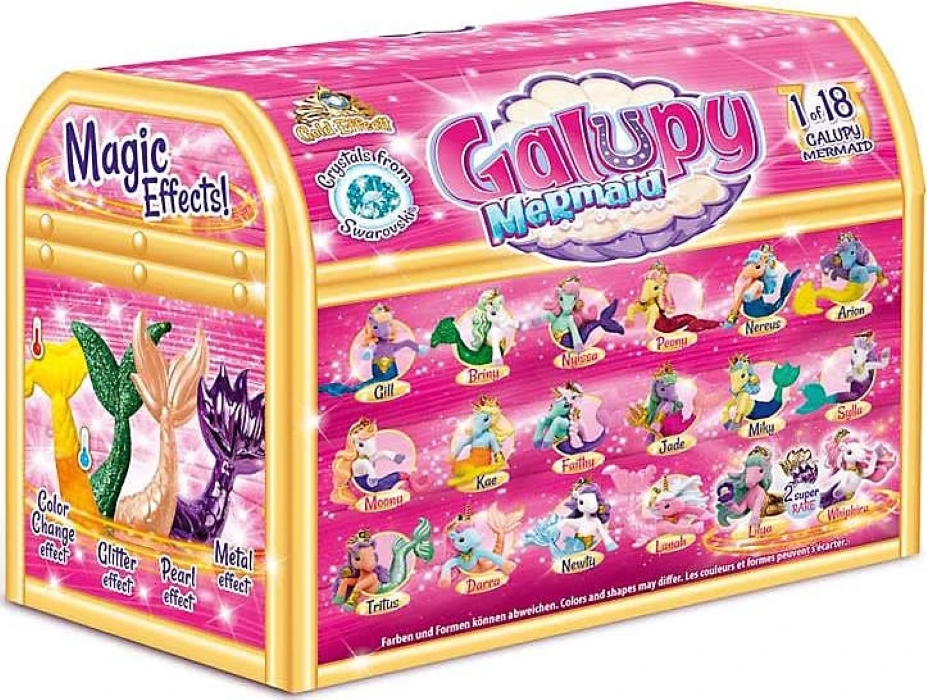 Кутия с фигура изненада Galupy Русалка